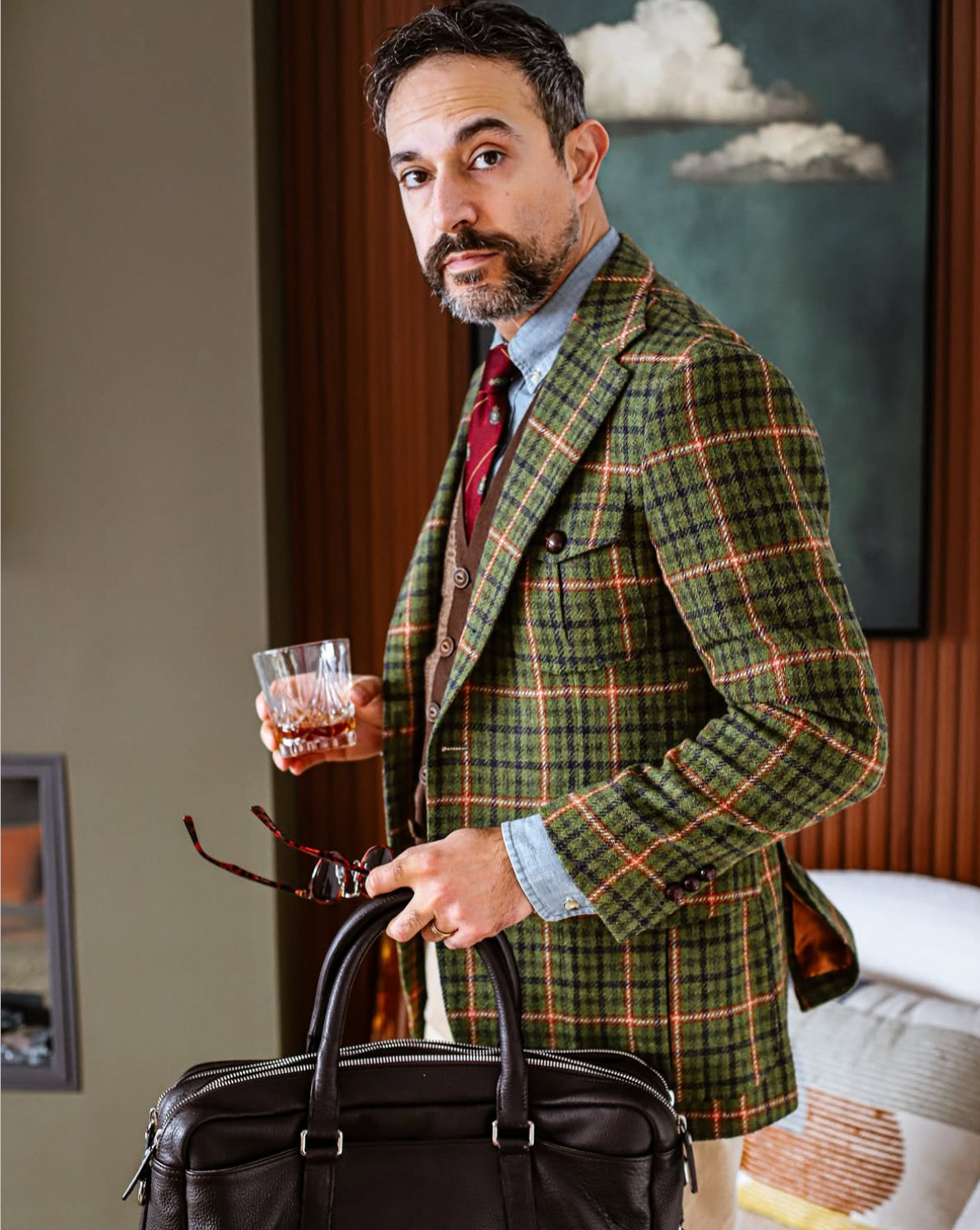 CLUB CARRAWAY x HOLLAND & SHERRY TWEED
